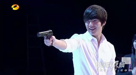 李敏镐快乐大本营2014完整版 真情付出笑话网