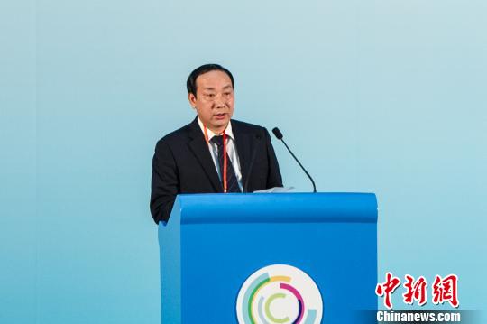 越南交通部副部长阮鸿长出席第八届泛北部湾经济合作论坛。 洪坚鹏 摄