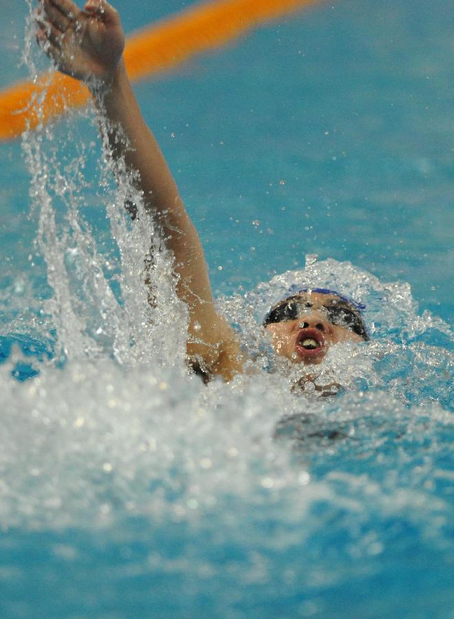 (体育)(8)游泳--全国游泳冠军赛:杨之贤获