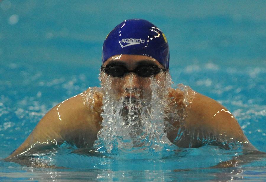 (体育)(5)游泳――全国游泳冠军赛:杨之贤获