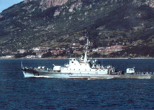 西沙海战舰艇:037型猎潜艇282号