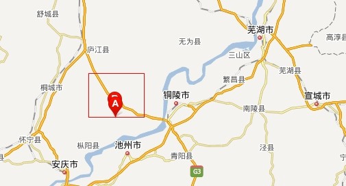 图片来源:安徽网 百度地图截图:枞阳县图片