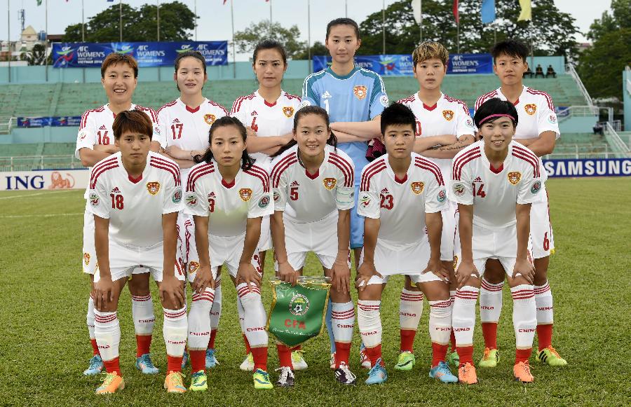 (体育)(1)足球--女足亚洲杯:中国队获世界杯参赛资格(图)-搜狐滚动