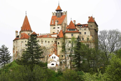 罗马尼亚的"德库拉城堡".