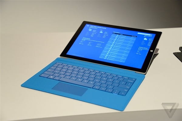 史上最薄Win8.1平板：Surface Pro 3抢鲜看