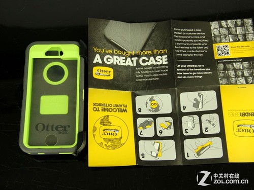iPhone5/5s变三防 OtterBox保护壳评测 