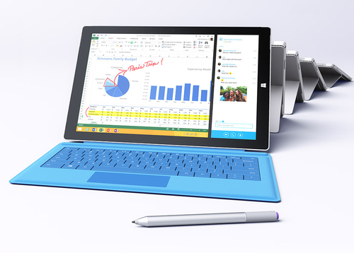 超轻薄 微软推出Surface Pro 3平板电脑