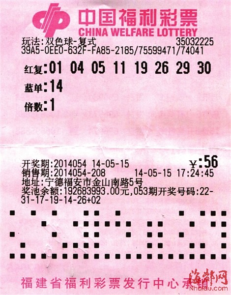 福安女彩民 中双色球619万元(图) - 2014年最新