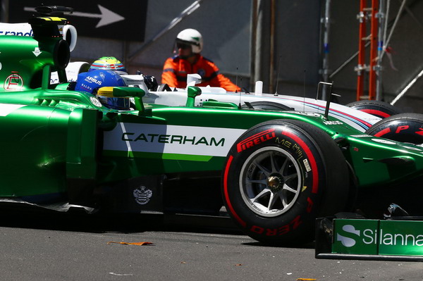 图文:F1摩纳哥站排位赛 埃里克森与马萨