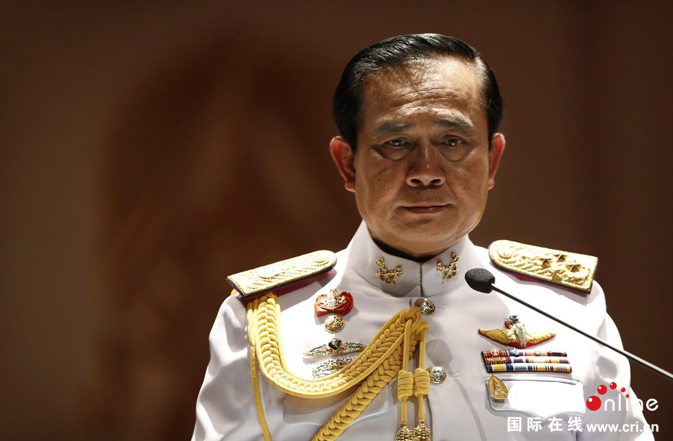 泰国王任命军方领导人巴育为维和委员会主席(