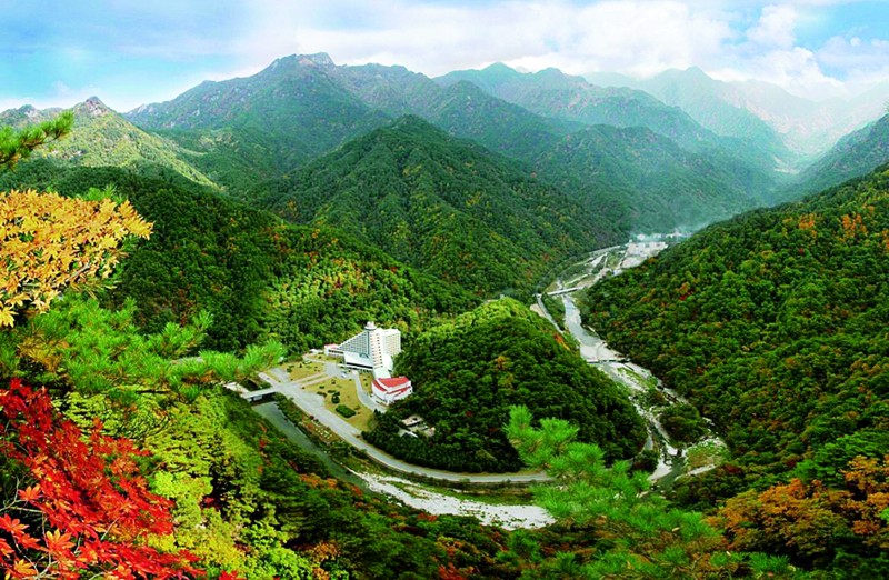 秘境之旅 探寻朝鲜秀丽风光(图)-中国学网-中国