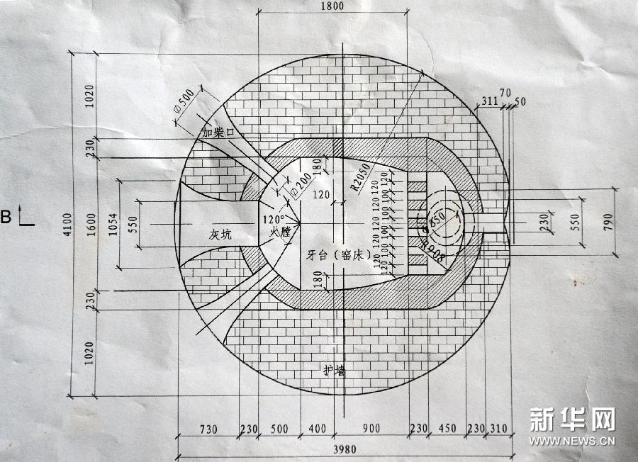 景德镇古窑复建三种明初期御窑专用窑炉 组图