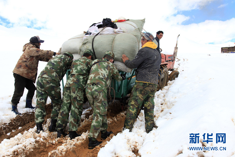 影响了西藏自治区日喀则地区定日县珠峰乡,亚东县帕里镇