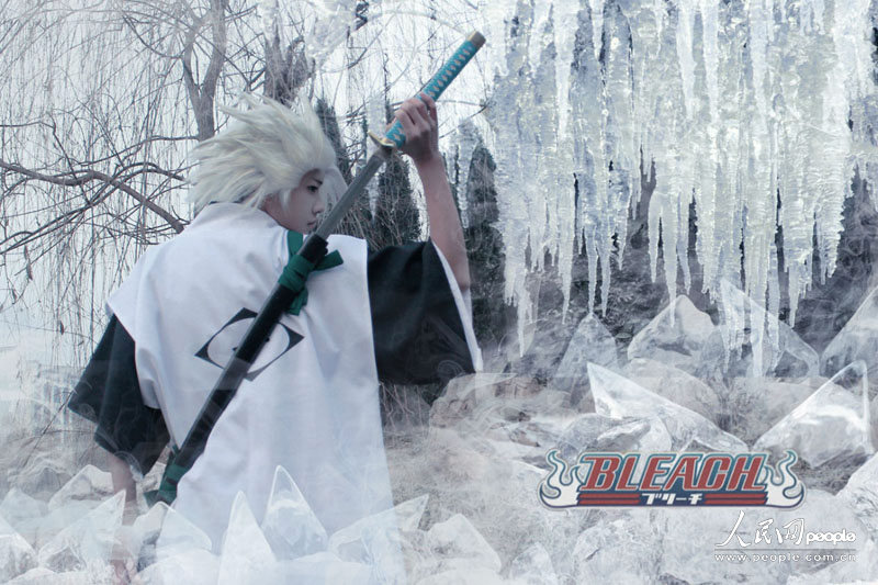 《死神bleach》日番谷冬狮郎超逼真cosplay(组图)