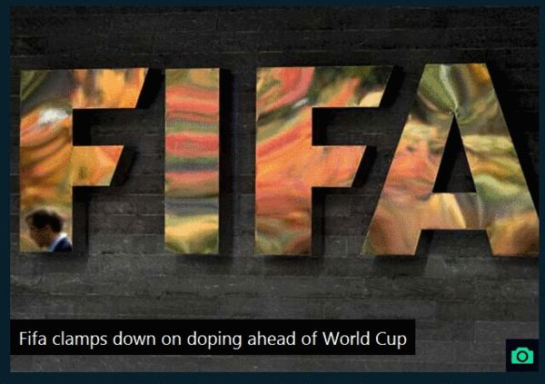 FIFA全球首推生物护照严打兴奋剂 强队尚无异