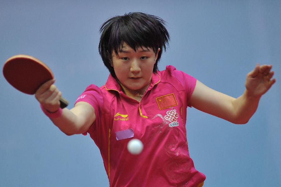 (体育)(2)乒乓球--中国公开赛:陈梦晋级(图) - 2014年最新新闻事件