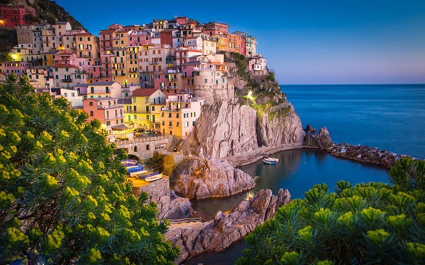 意大利五渔村:最浪漫的爱之路