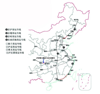 苏州到成渝将首开直达动车(图)