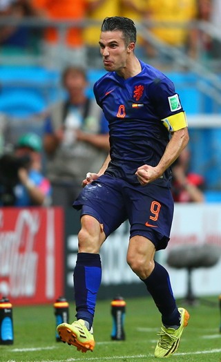 巴西世界杯荷兰5:1西班牙成功复仇 精彩进球瞬