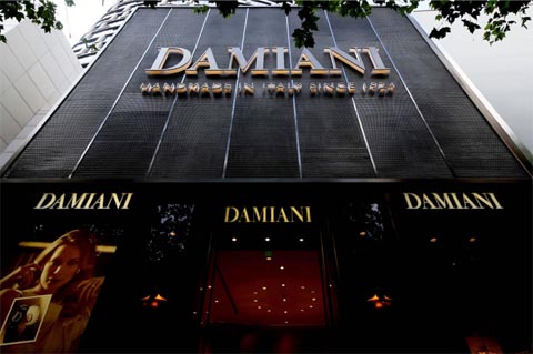 damiani玳美雅新天地旗舰店华美盛开 -搜狐上海