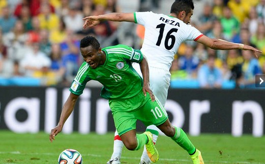 巴西世界杯现首个平局 伊朗vs尼日利亚0比0收