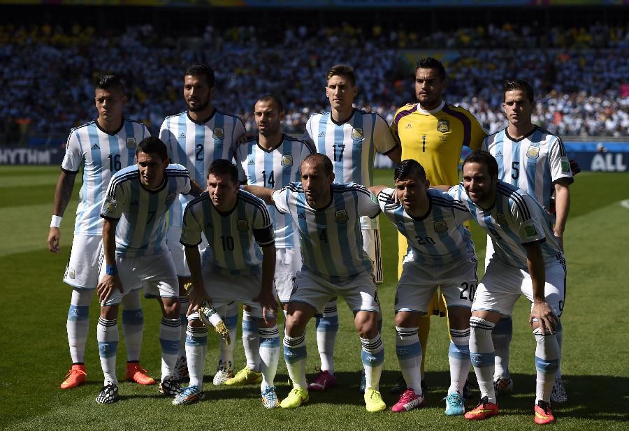 (世界杯)(1)足球--小组赛F组:阿根廷队对阵伊朗