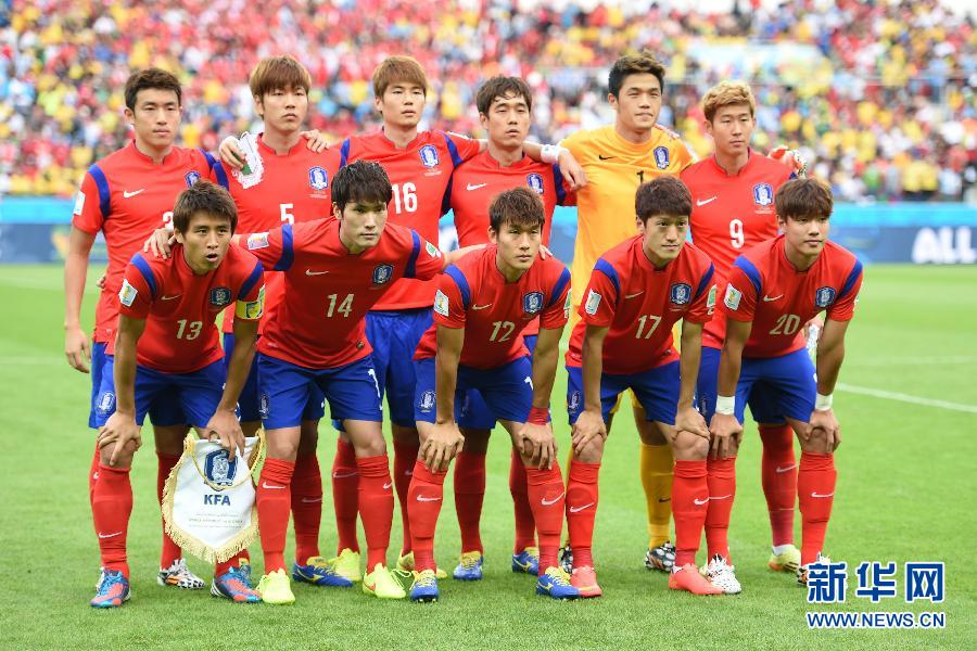 小组赛H组:韩国2-4不敌阿尔及利亚(组图)