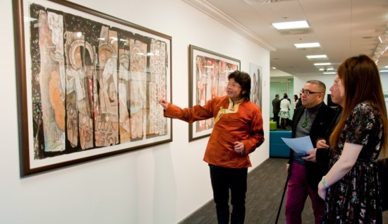 多名新西兰华人画家群芳聚艺奥克兰当代艺术画