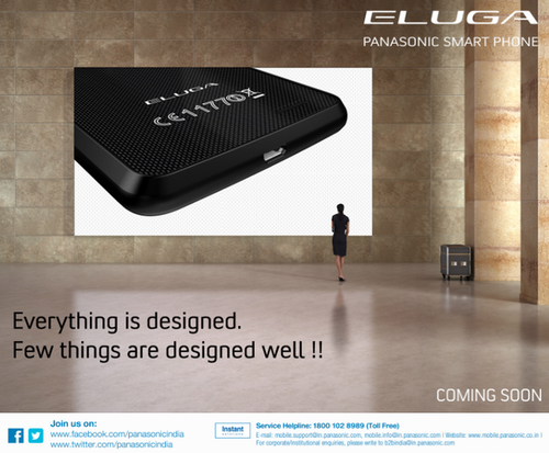 Eluga智能手机宣传海报（图片来自Phonearena）