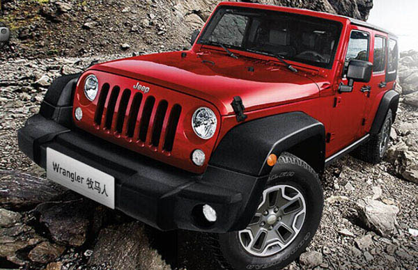 jeep wrangler牧马人:亮相2014昆明车展