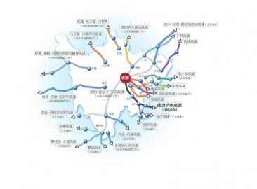 出川高速路规划示意图制图 杨仕成图片