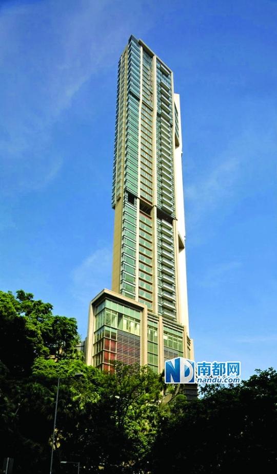 香港豪宅叫价121万港元\/平方米 或创亚洲最贵