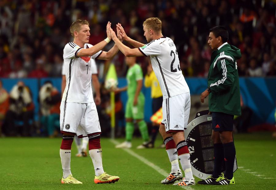 (世界杯)(3)足球德国队晋级八强(图),2014世界杯德国队实力,德国