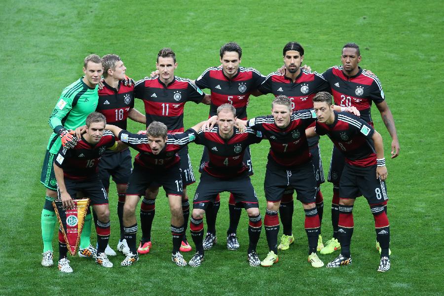 贝洛奥里藏特(巴西),2014年7月8日 (世界杯)(1)足球半决赛:德国队