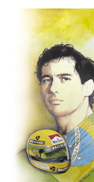 车神塞纳是每一个巴西人心中的英雄.