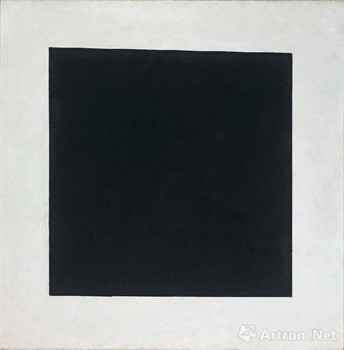 《黑方块》系列之一,1929年[保存到相册]1915年12月,马列维奇在彼得
