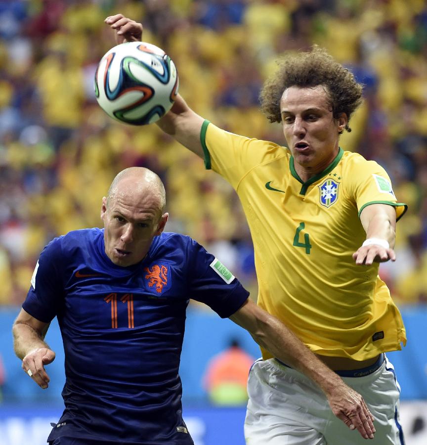 (世界杯)(30)足球--季军争夺战:巴西队对阵荷兰