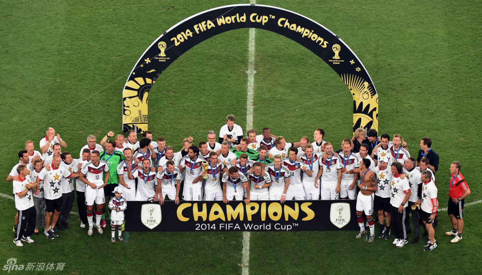 巴西世界杯决赛-德国1-0绝杀阿根廷 第四次夺冠