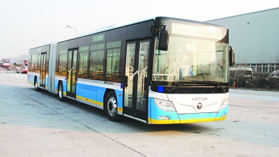 北京电动公交车在行动