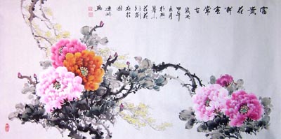 男,1958年出生于古皇家园林城市承德,从师中国牡丹王,职业画家崔廷玉