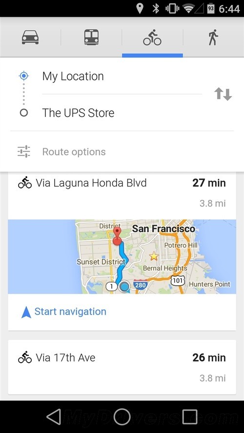 谷歌地图安卓版最新升级 增加语音操控