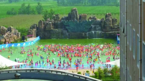 安阳天之瑶首届海浪节盛大开幕(组图)