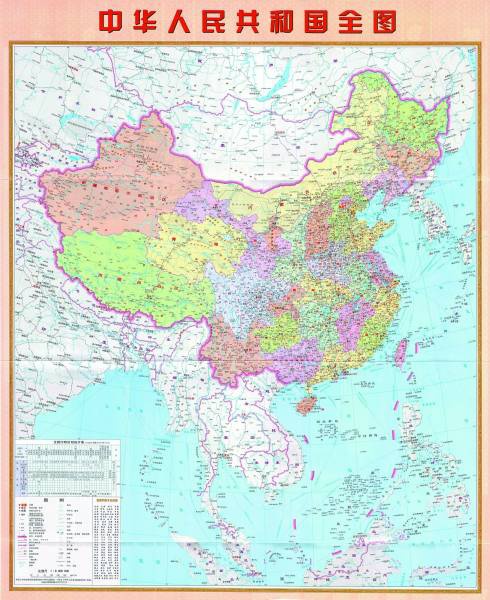 竖版中国地图.资料图片 竖版中国地图.资料图片