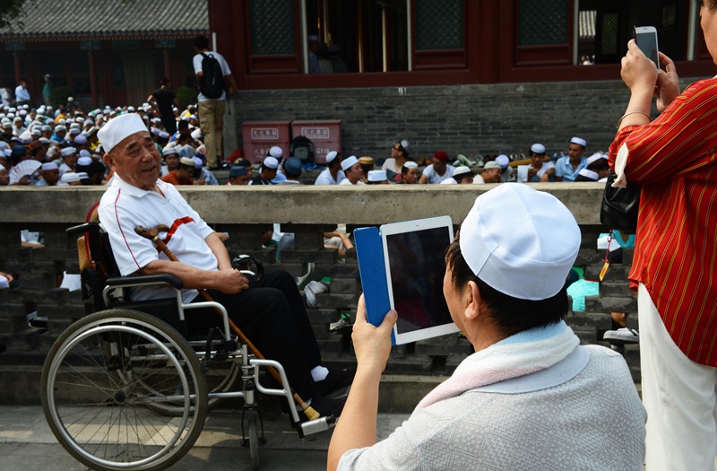 北京牛街喜迎开斋节组图