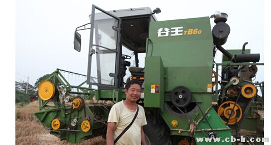 奇瑞重工"谷王"机手田春华的跨区机收致富路(图)