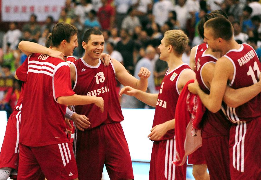 (体育)(6)篮球——斯坦科维奇杯:俄罗斯队夺冠(图)