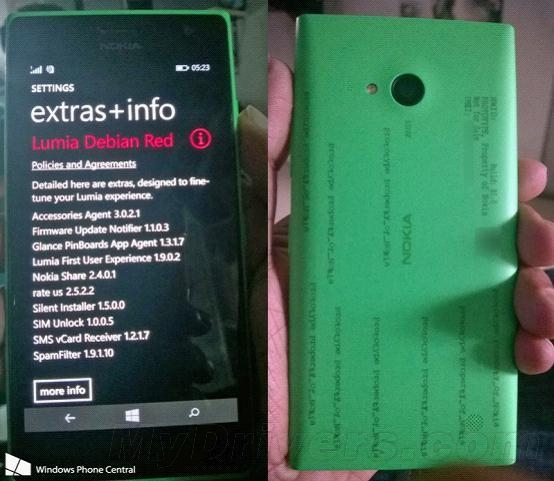 诺基亚“自拍神器”Lumia 730配置详情曝光