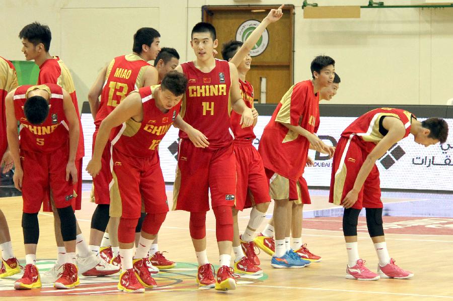 (体育)(3)篮球--U17男篮世青赛:中国胜意大利晋