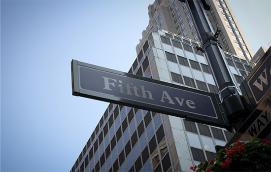 纽约购物地标:第五大道