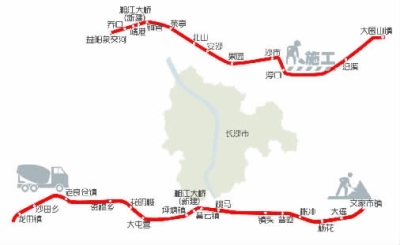 北横线拟东起浏阳市大围山镇,止于益阳泉交河,全长约190公里.